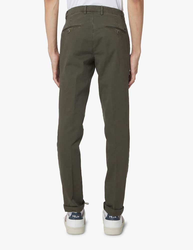 Mason's Chino milano gabardina pant - Green - picture 3 Mason's Chino milano gabardina pant - Green - picture 3
