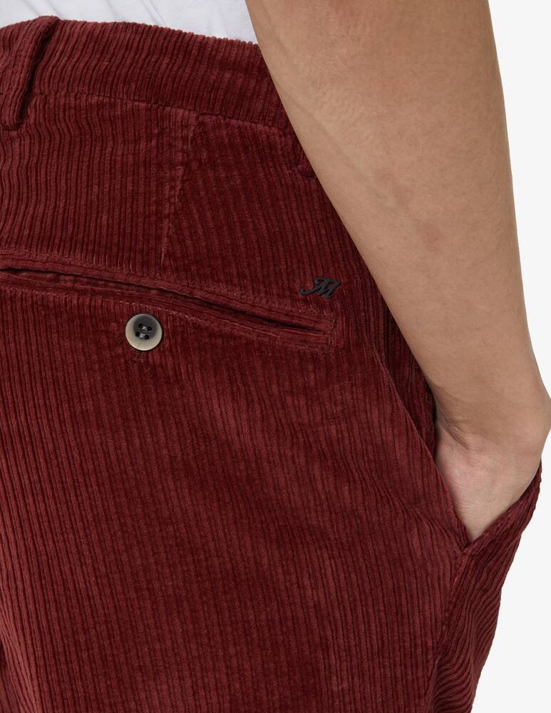 rinascente Mason's Pantalone chino milano velluto roccia - Rosso