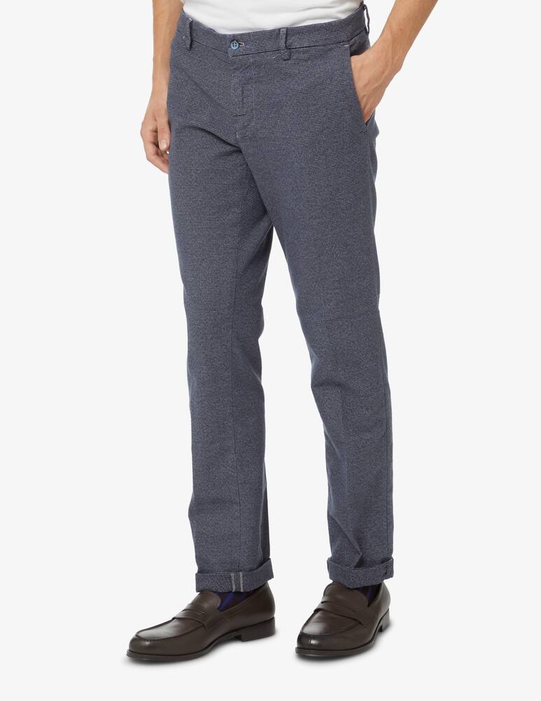 rinascente Mason's Pantalone chino ny micro pied de poule - Grigio