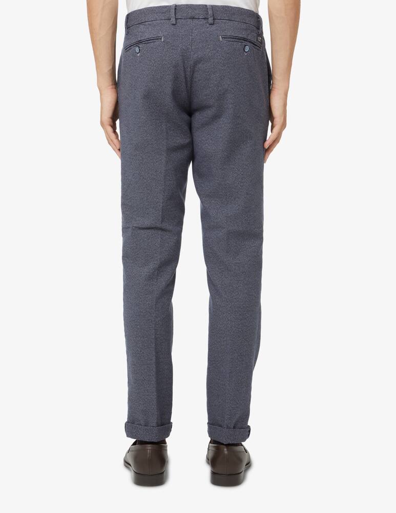 rinascente Mason's Pantalone chino ny micro pied de poule - Grigio