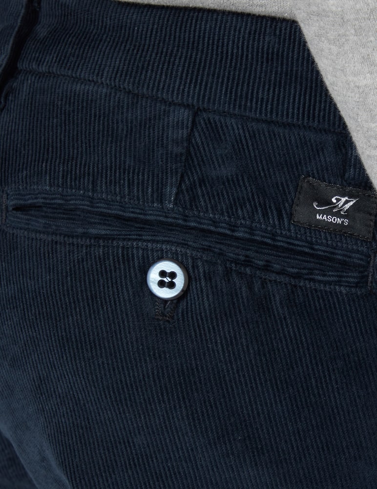 rinascente Mason's Pantalone chino ny velluto 1000r - Blu