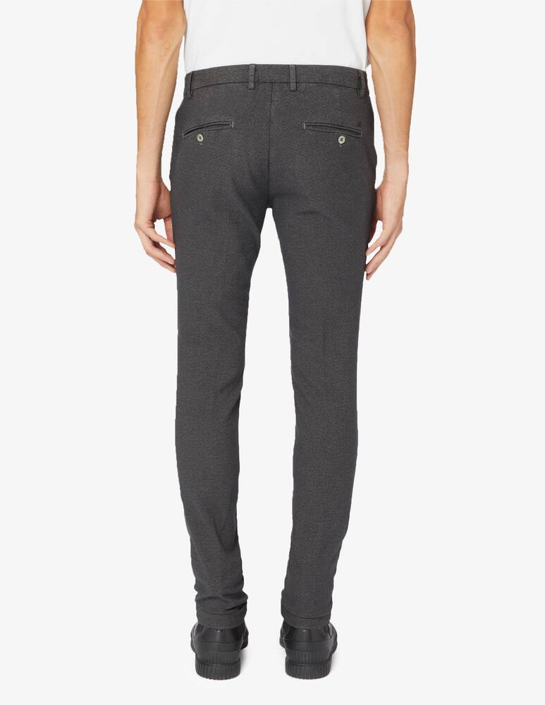 rinascente Mason's Chino milano micro pied de poule trousers