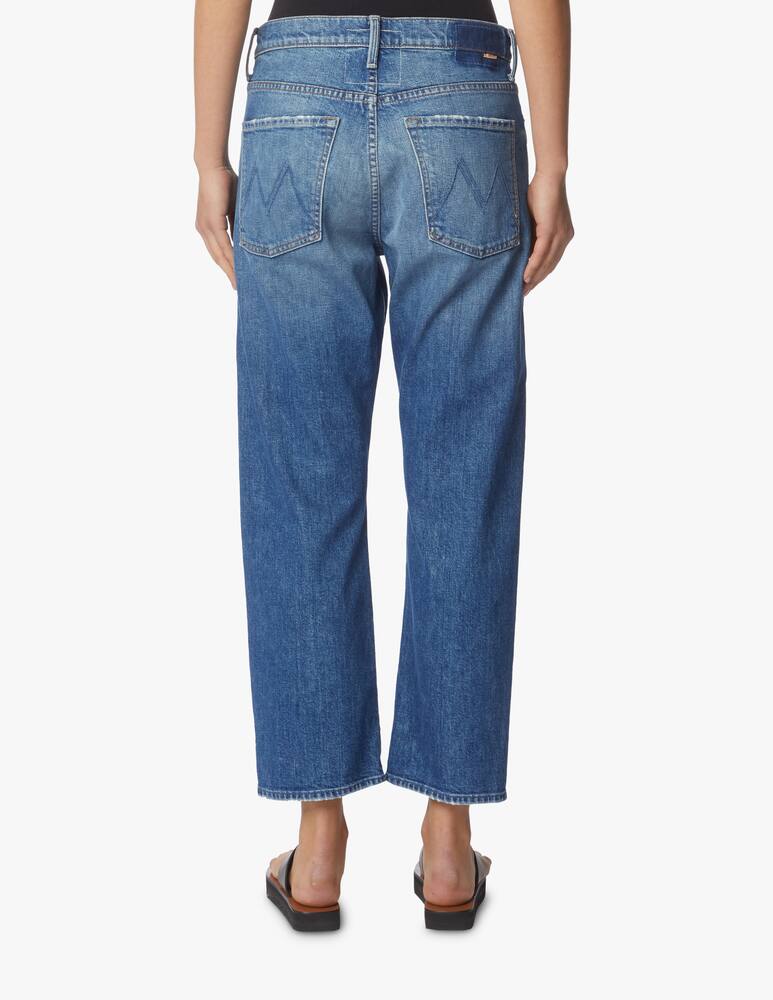 rinascente MOTHER The Ditcher crop high rise boyfriend jeans - blue
