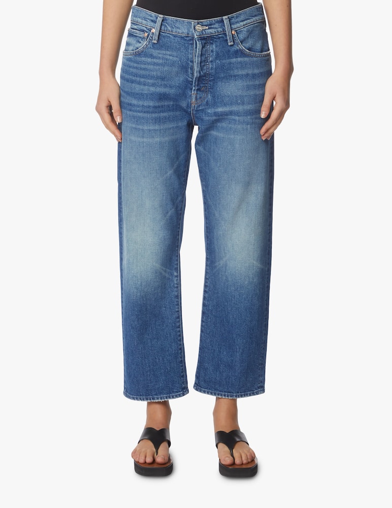 MOTHER Jeans boyfriend a vita alta The Ditcher - blu - immagine 2 MOTHER Jeans boyfriend a vita alta The Ditcher - blu - immagine 2