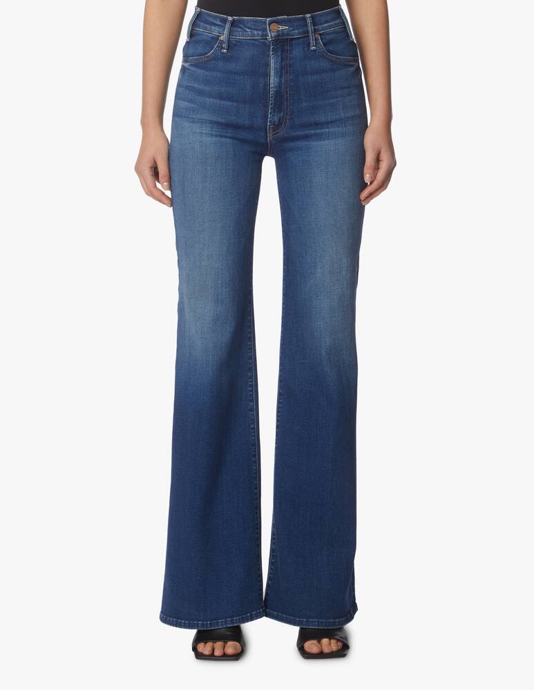 rinascente MOTHER The Hustler Roller Heel jeans - blue