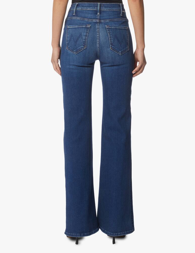 rinascente MOTHER The Hustler Roller Heel jeans - blue