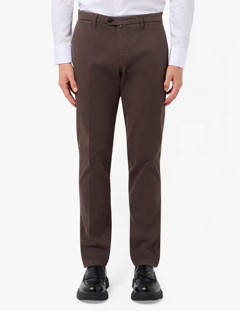 rinascente Briglia Chino gabardine trousers