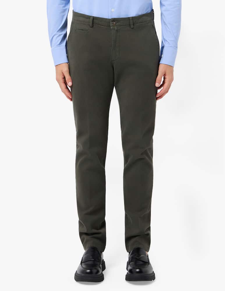 rinascente Briglia Chino bull cotton trousers
