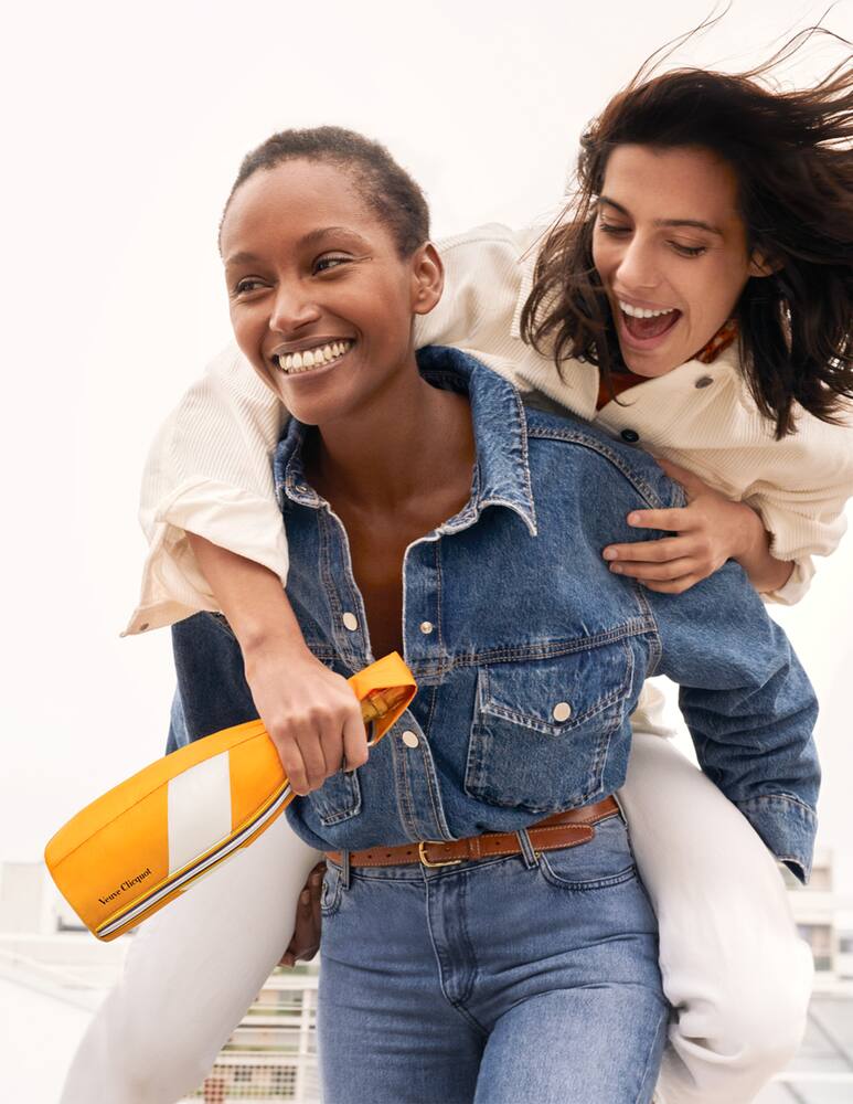 rinascente Veuve Clicquot Ice Jacket K-WAY® x Veuve Clicquot