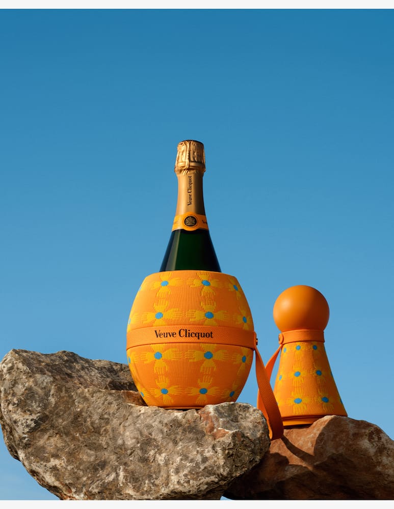rinascente Veuve Clicquot Sun Totem with Brut Yellow Label 75cl