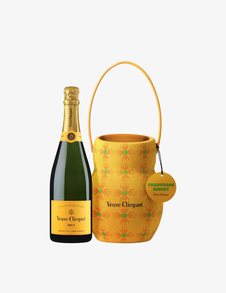 rinascente Veuve Clicquot Sun Holder with Brut Yellow Label 75cl