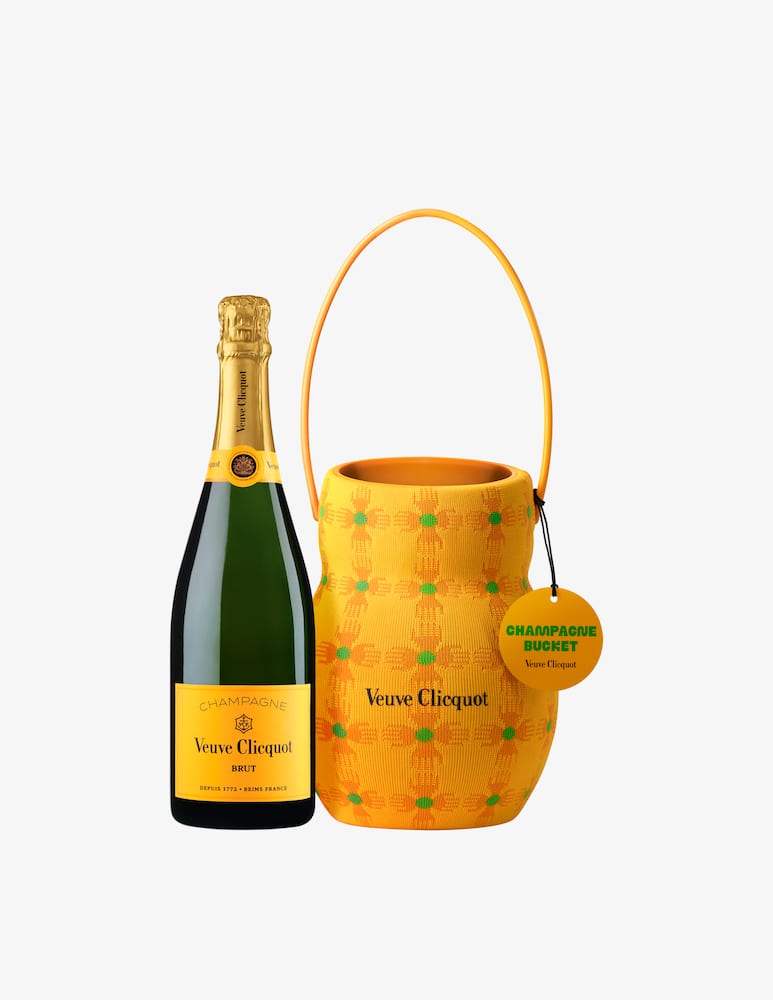rinascente Veuve Clicquot Sun Holder with Brut Yellow Label 75cl