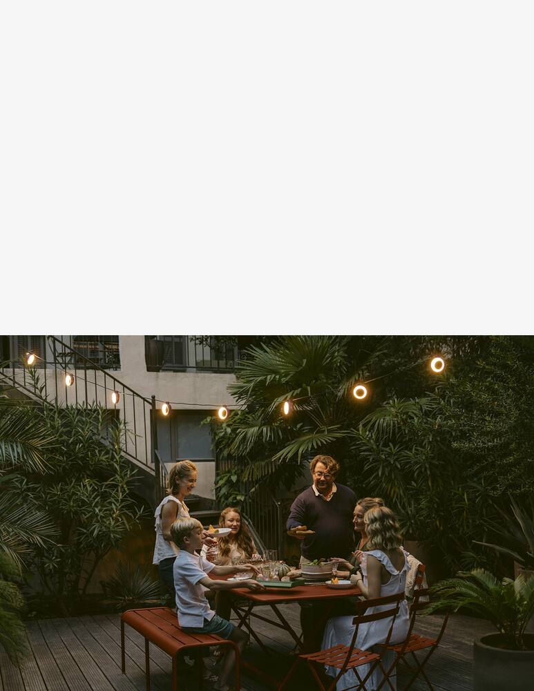 rinascente Fermob Hoop Sting Lights Ceiling Lamp