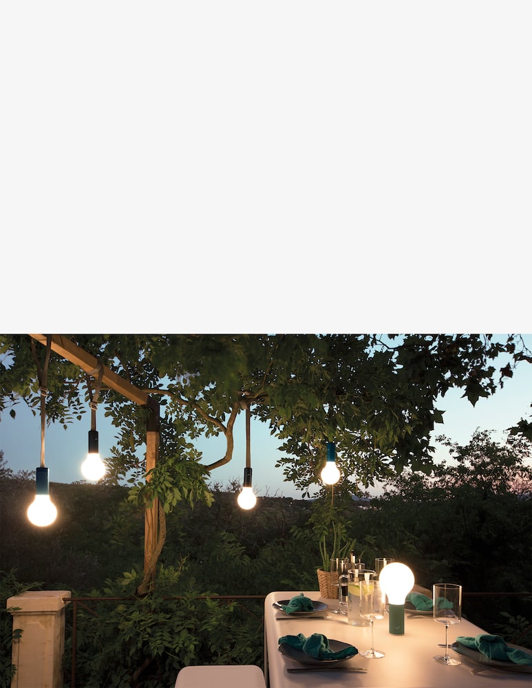 Fermob Lampada da soffitto Aplo Suspension Strap - immagine 2 Fermob Lampada da soffitto Aplo Suspension Strap - immagine 2