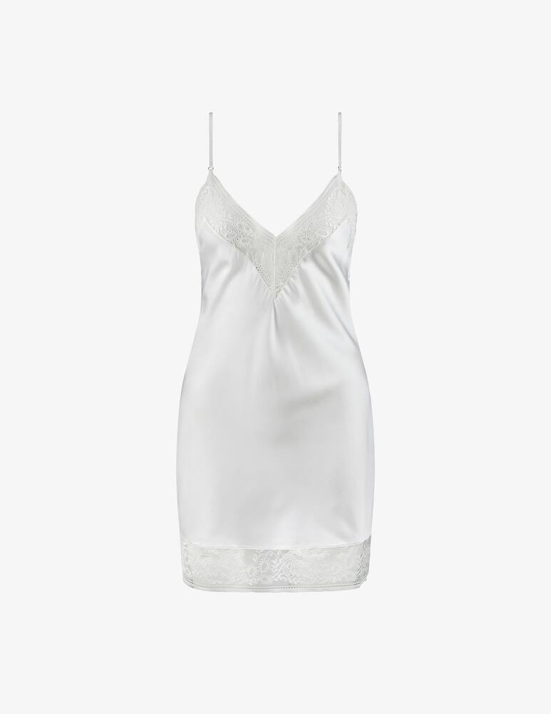 rinascente Aubade Chemise in raso con pizzo