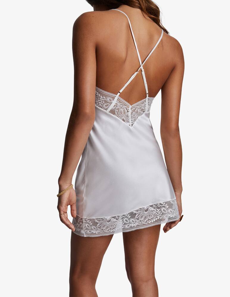 rinascente Aubade Chemise in raso con pizzo