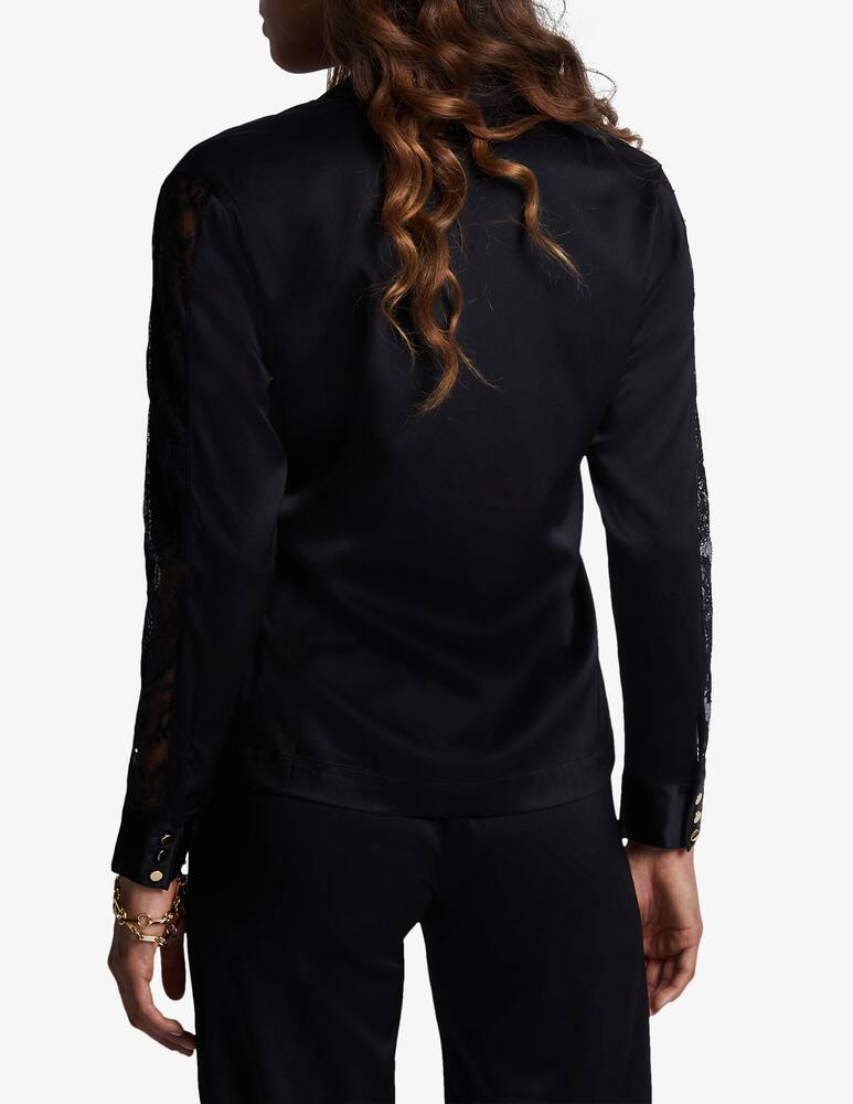 rinascente Aubade Lace sleeve blouse