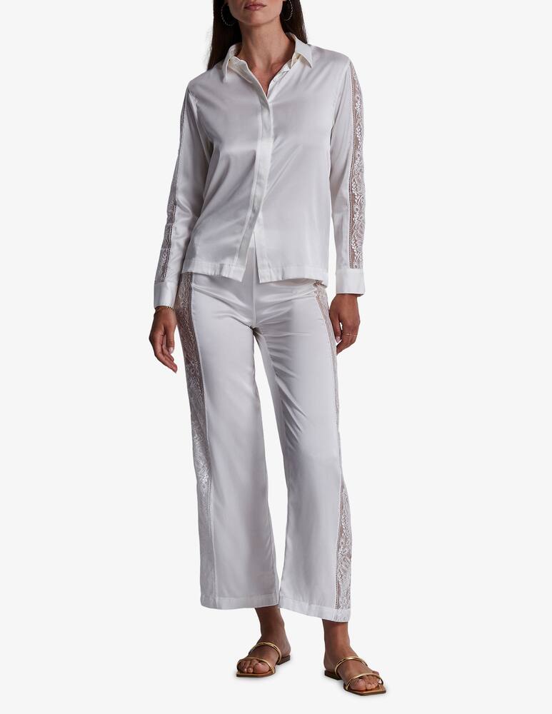 rinascente Aubade Blusa homewear con pizzo