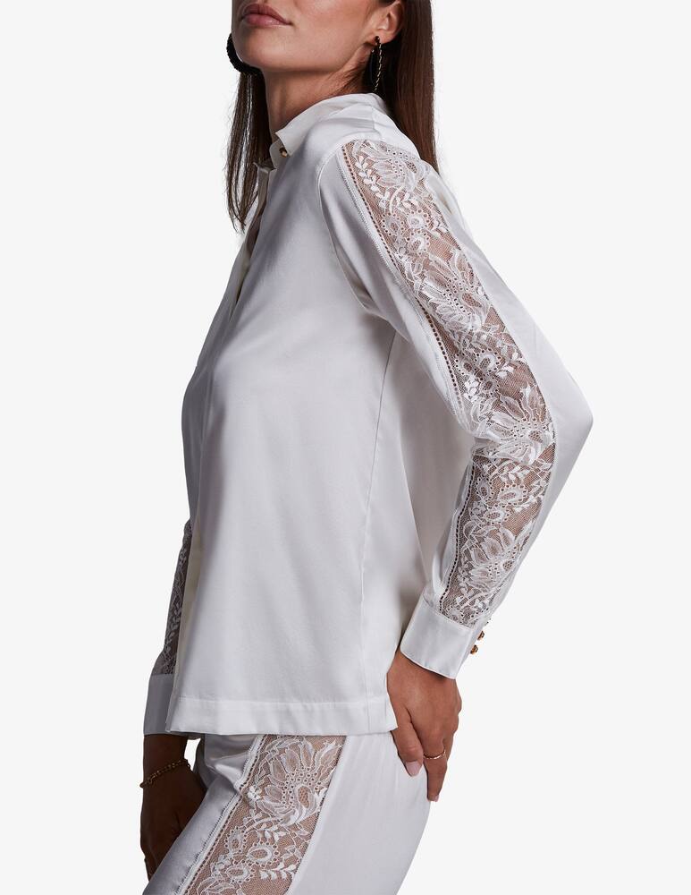 rinascente Aubade Blusa homewear con pizzo
