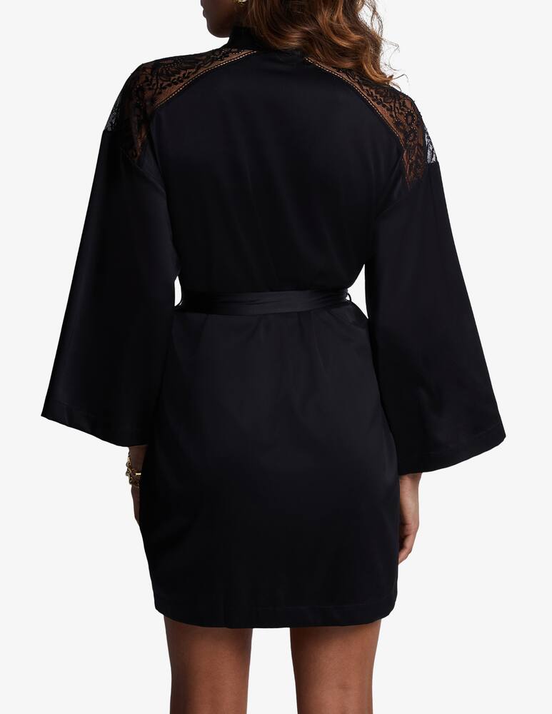 rinascente Aubade Lace trim kimono