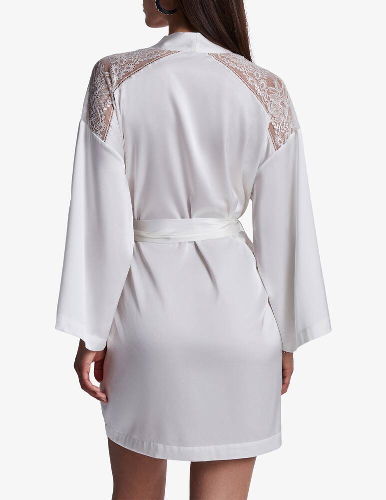 rinascente Aubade Kimono con pizzo Midnight whisper