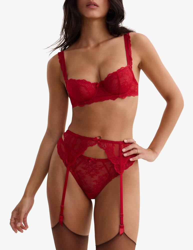 Aubade lace suspender belt - picture 2 Aubade lace suspender belt - picture 2