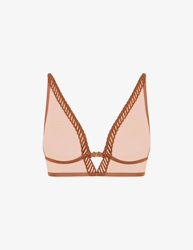 Aubade Sheer mesh triangle bralette - picture 1 Aubade Sheer mesh triangle bralette - picture 1