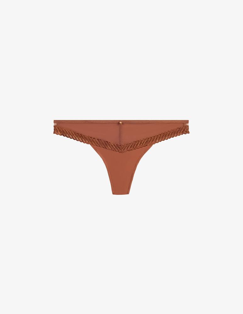 rinascente Aubade Tanga in tulle Sheer Emotion