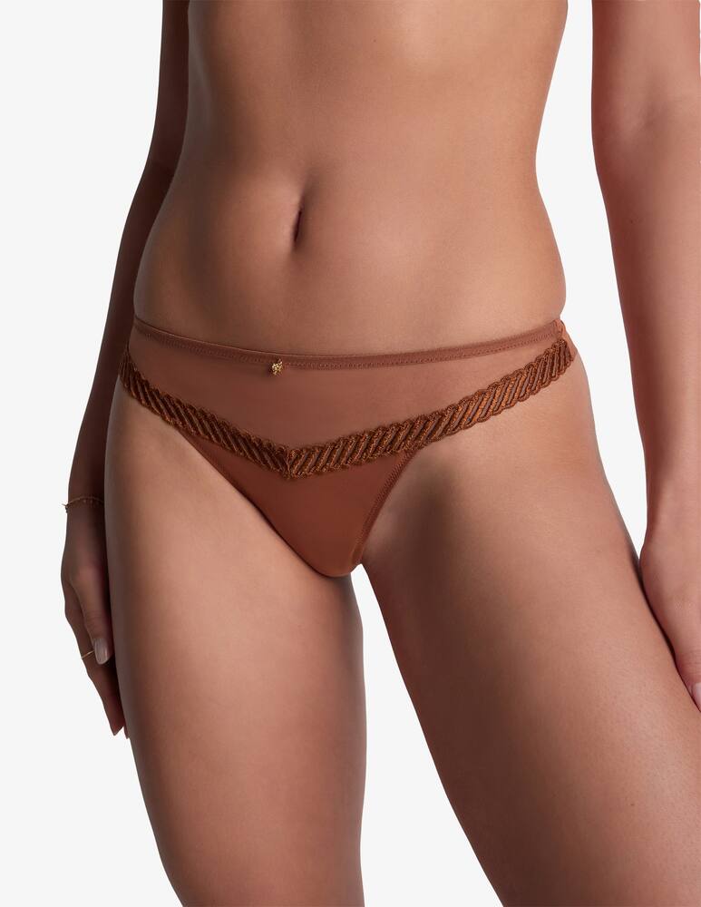 rinascente Aubade Tanga in tulle Sheer Emotion