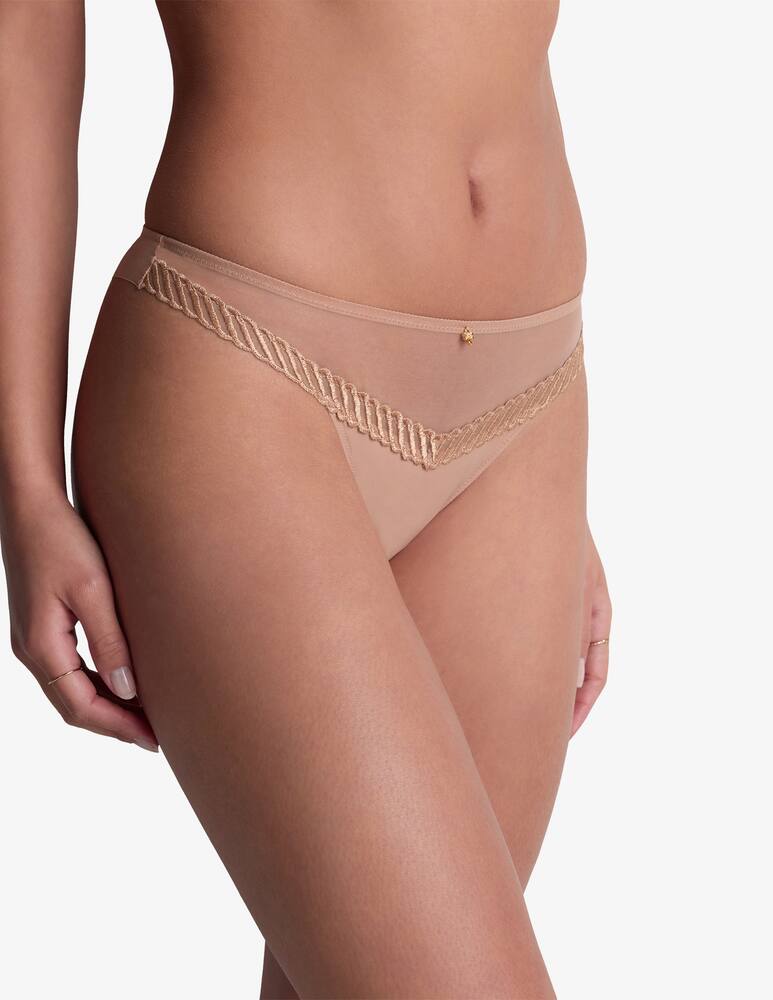 rinascente Aubade Tanga in tulle Sheer Emotion