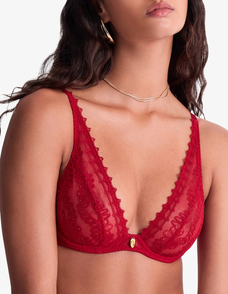 rinascente Aubade Lace plunge triangle bra