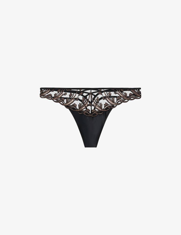 rinascente Aubade Tanga con ricami Cosmic romance