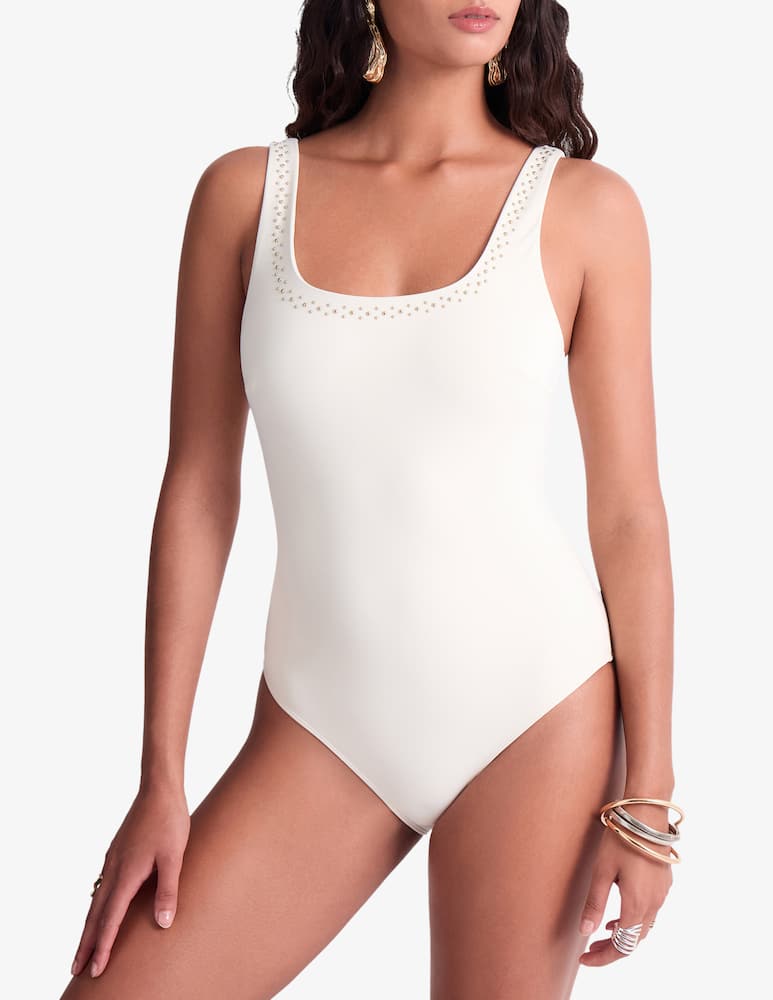 rinascente Aubade Studded one-piece swimsuit