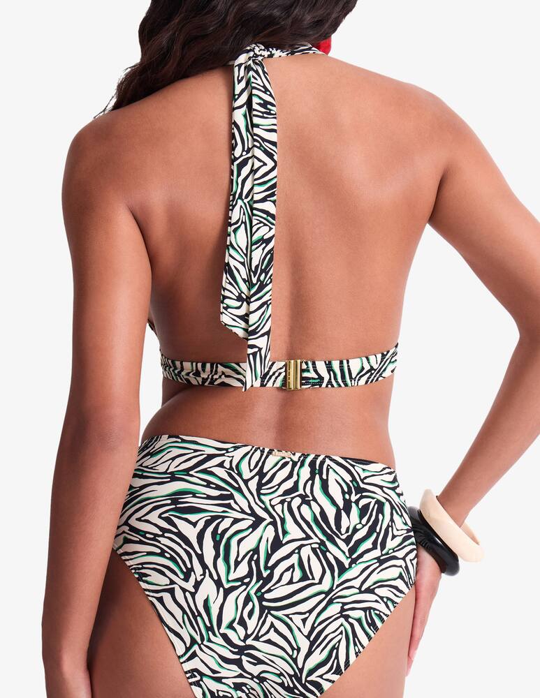 rinascente Aubade Triangle bikini top with print