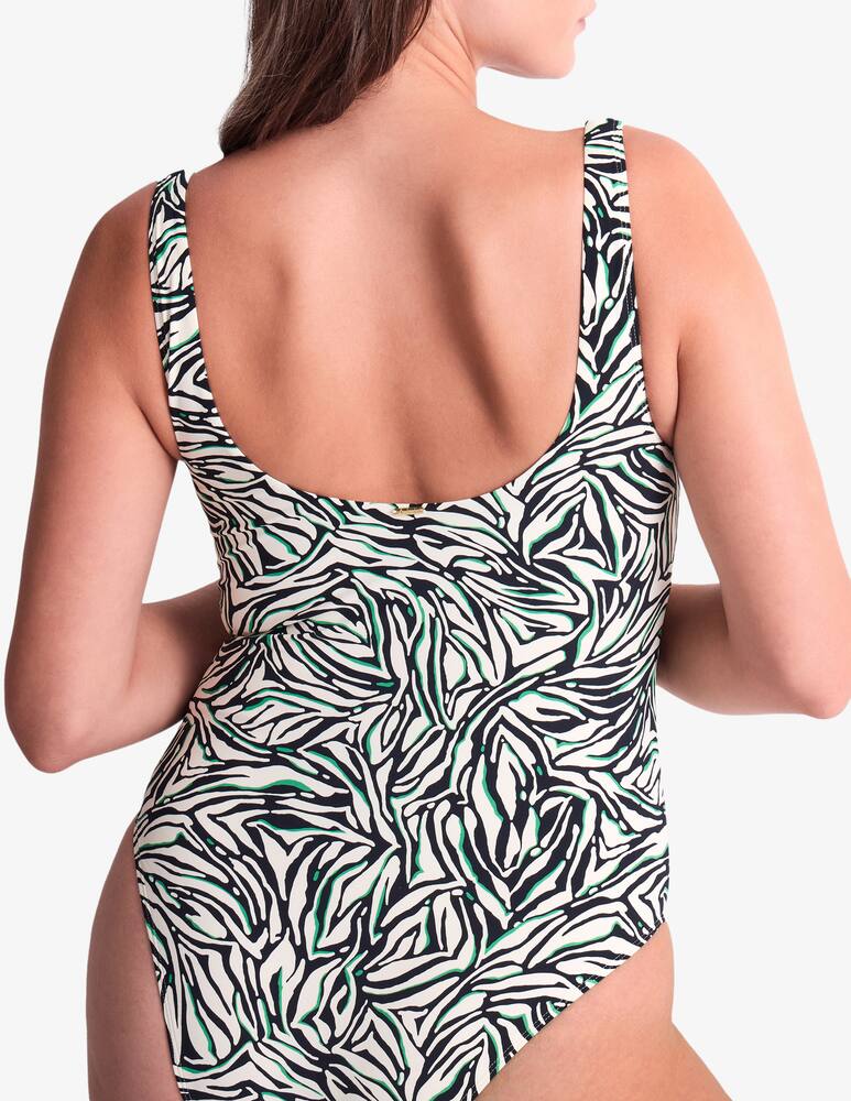 rinascente Aubade Underwired tropical print swimsuit