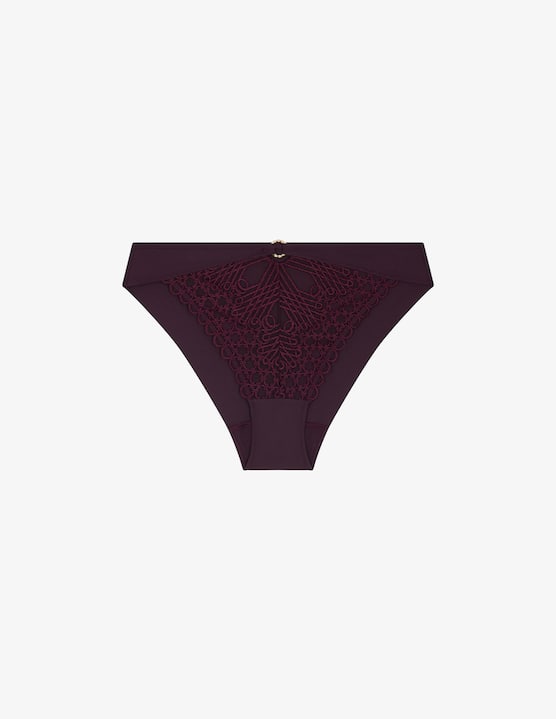 Aubade - slip brasiliano in pizzo - €85,00