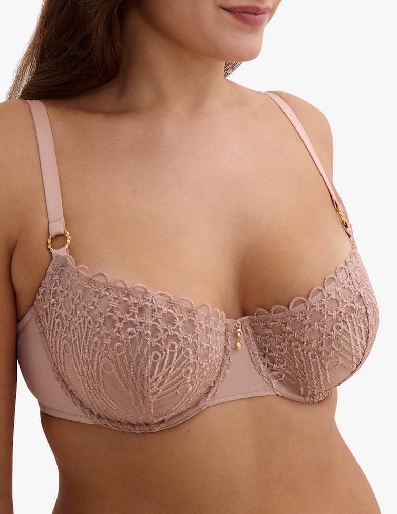 Aubade Half cup lace bra - picture 6
