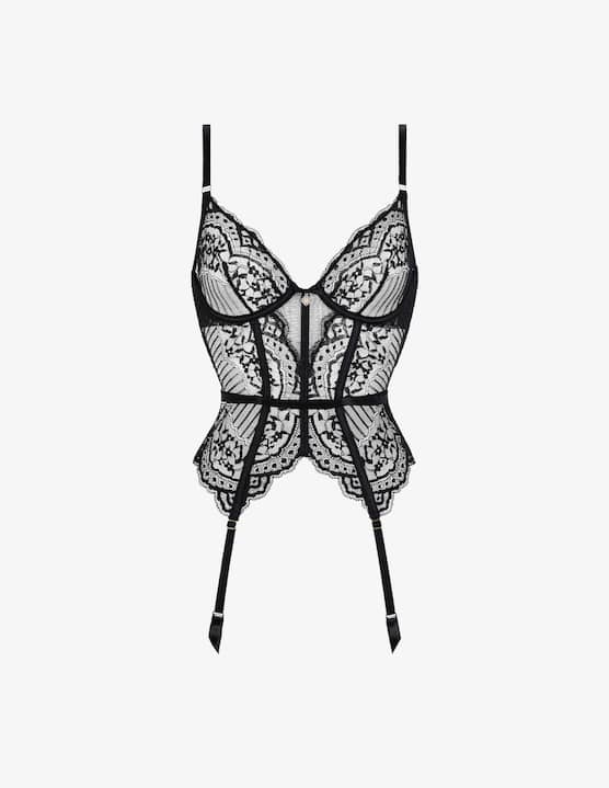 Aubade - basque lace bodysuit - €210,00
