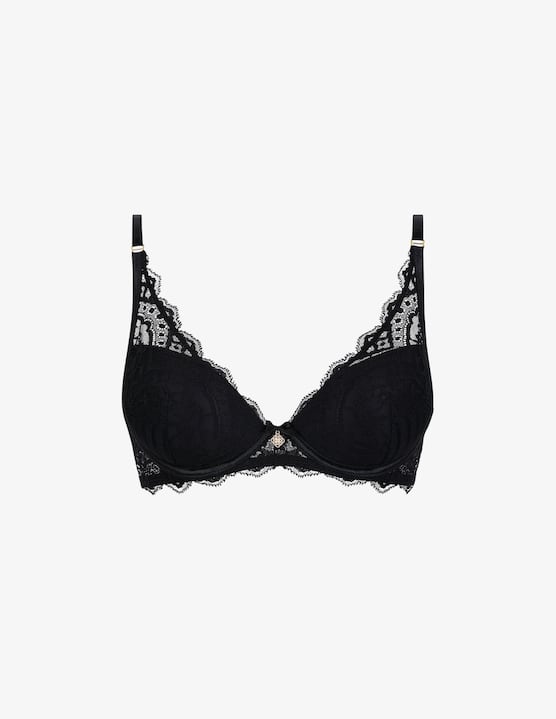 Aubade - lace plunge bra - €135,00