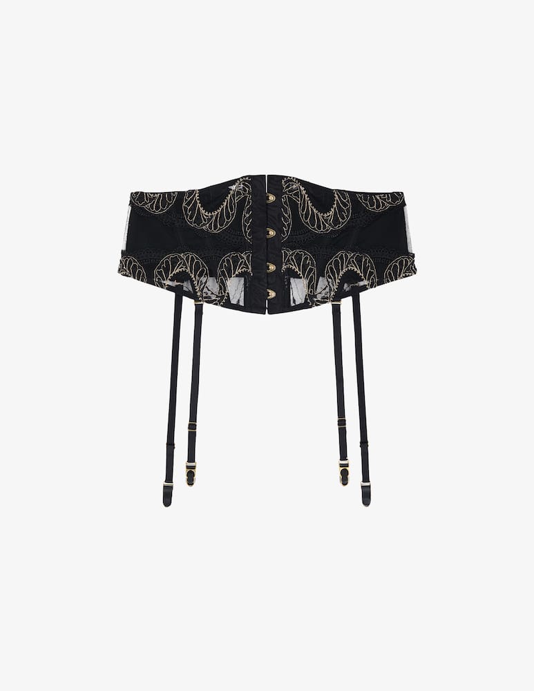 Aubade Embroidered waistcincher - picture 1 Aubade Embroidered waistcincher - picture 1