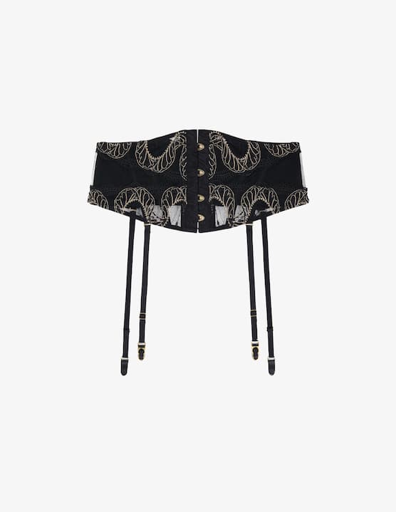 Aubade - Embroidered waistcincher - €220,00