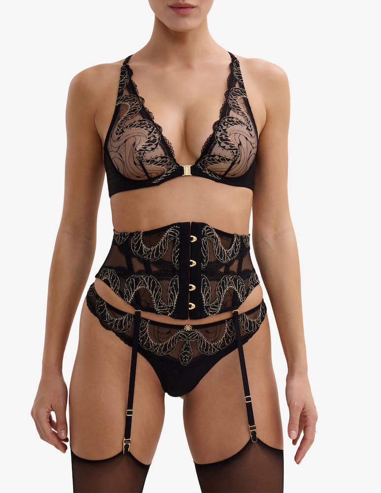 Aubade Embroidered waistcincher - picture 3 Aubade Embroidered waistcincher - picture 3