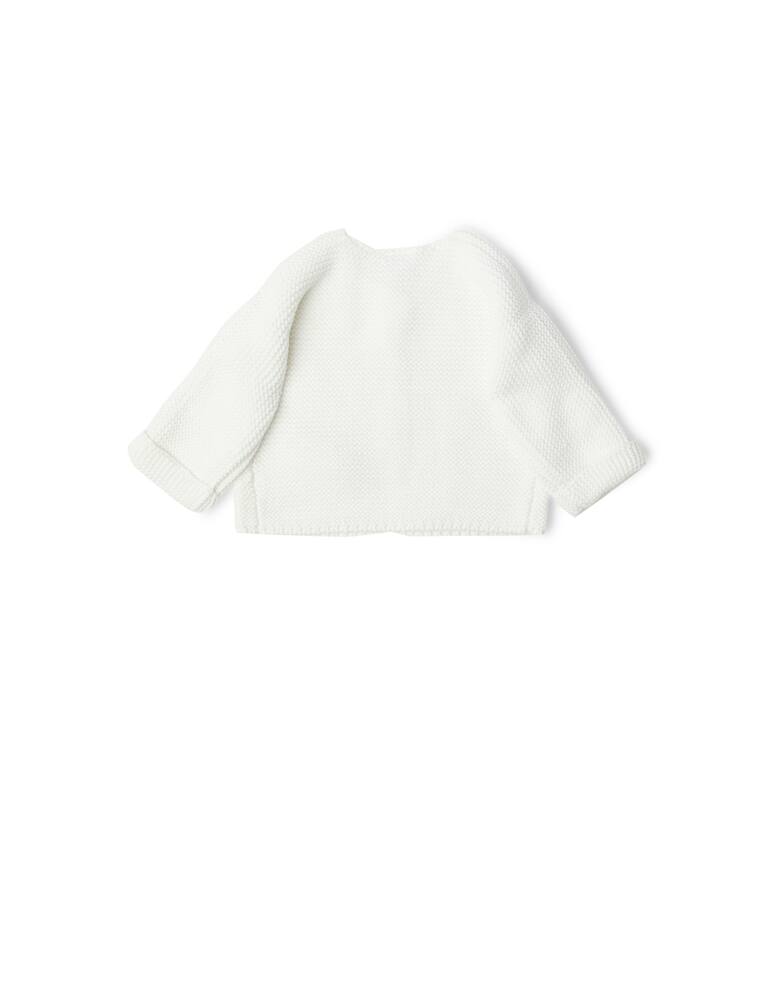 rinascente Petit Bateau Cardigan in cotone - Bianco