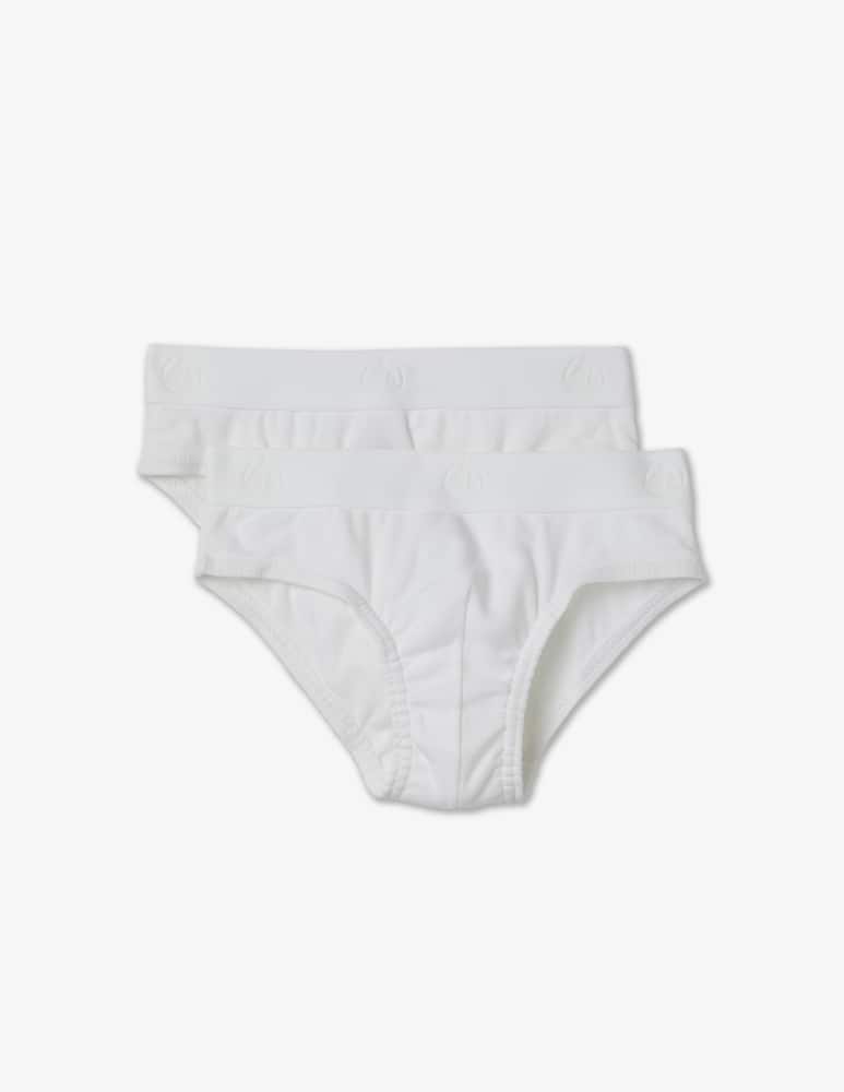Petit Bateau Confezione di 2 slip - Bianco - immagine 1 Petit Bateau Confezione di 2 slip - Bianco - immagine 1
