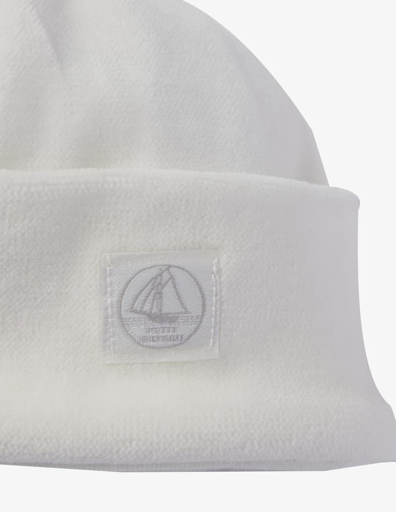 rinascente Petit Bateau Cappellino nascita in cotone - Bianco