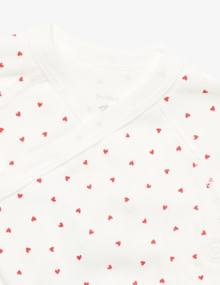 rinascente Petit Bateau Set con 3 body nascita