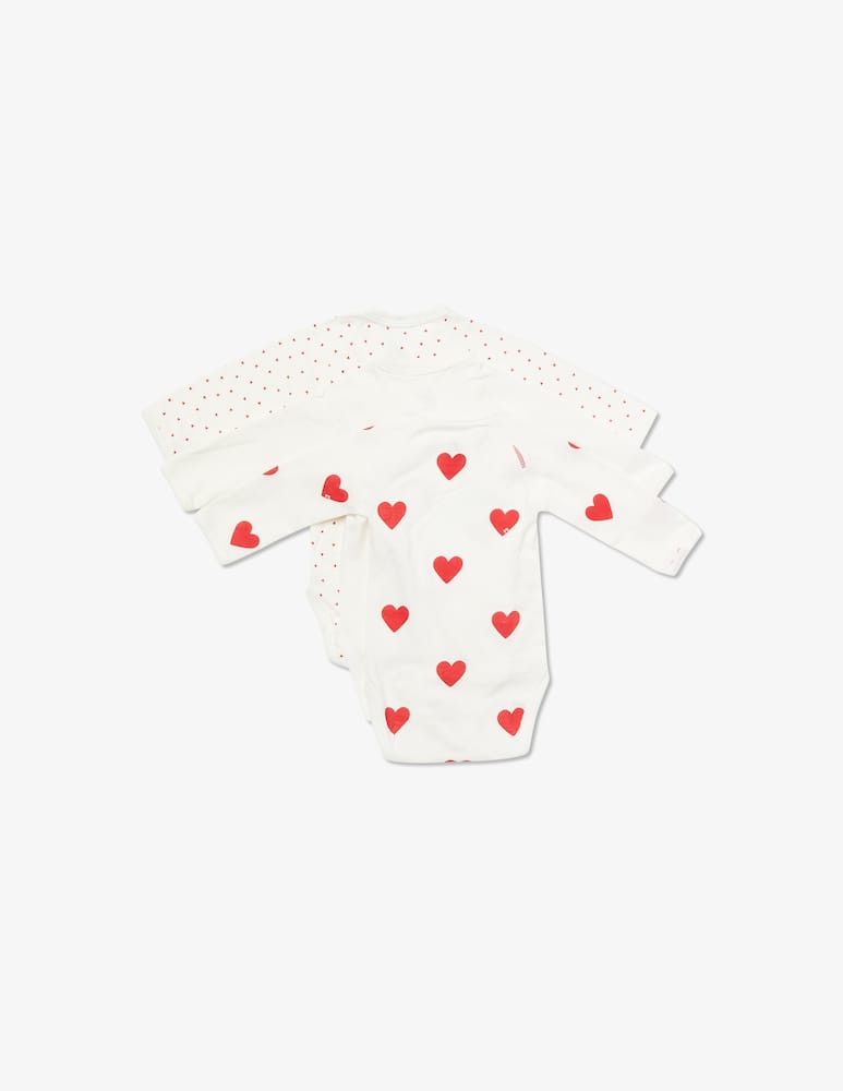 Petit Bateau Set con 3 body nascita - immagine 5 Petit Bateau Set con 3 body nascita - immagine 5