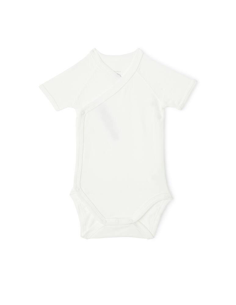 rinascente Petit Bateau Completo body a manica corta - Bianco