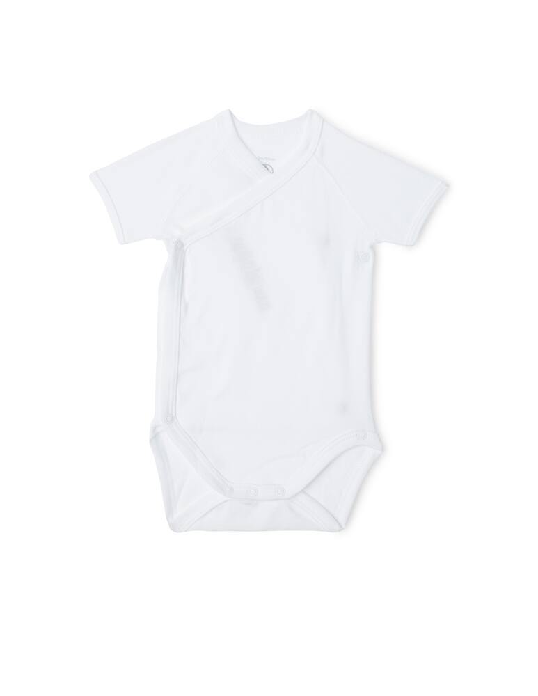 rinascente Petit Bateau Completo body a manica corta - Bianco