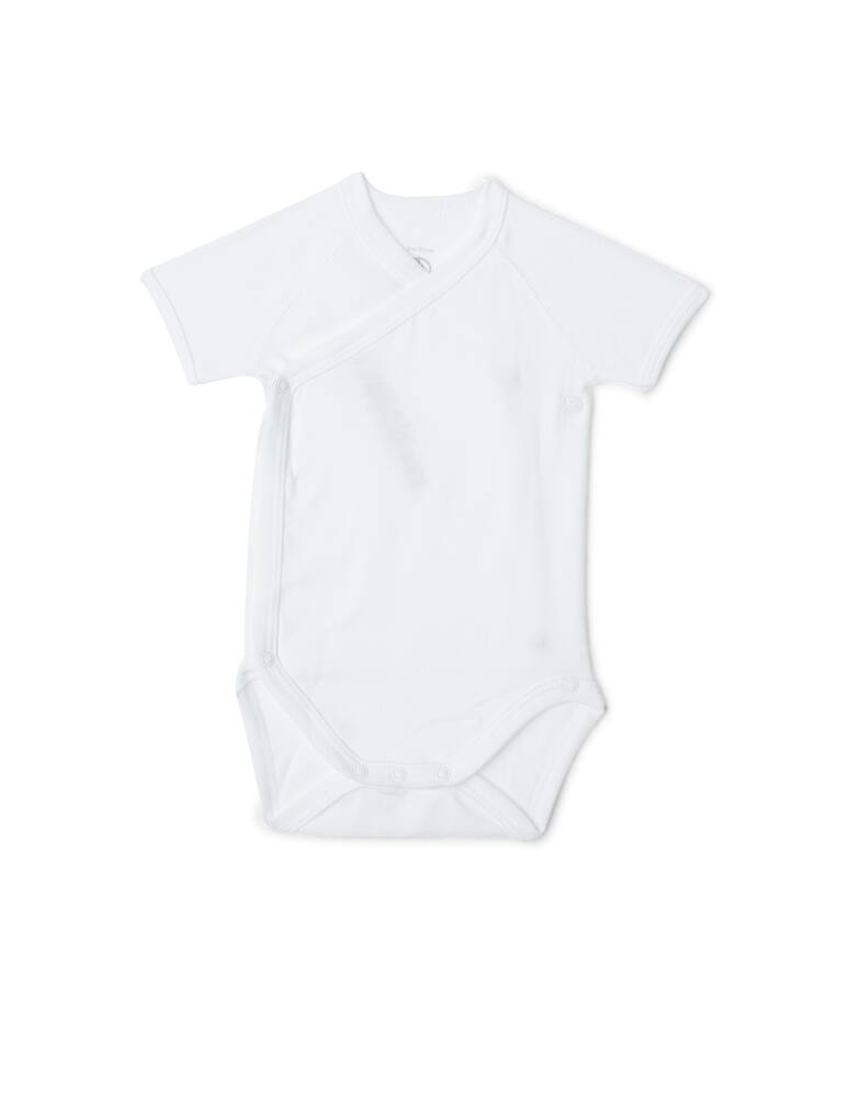 rinascente Petit Bateau Completo body a manica corta - Bianco